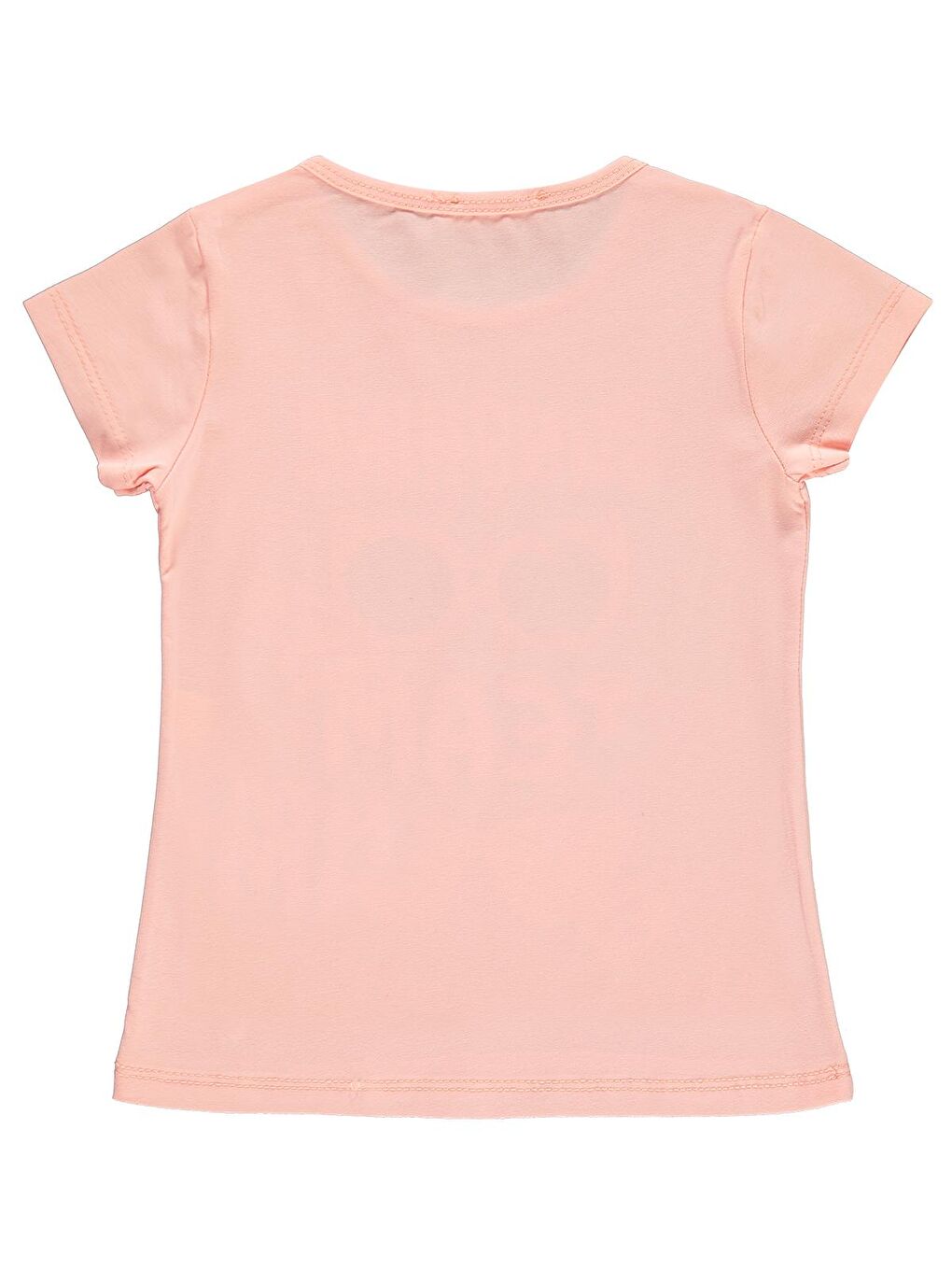 Pembe Girls Kız Çocuk Tişört 2-5 Yaş Pudra-1