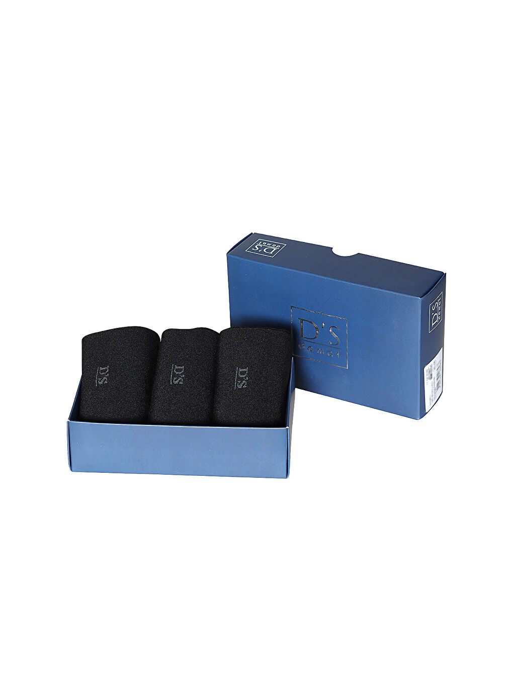 Siyah Merserise 3lü Çorap Set SİYAH-1