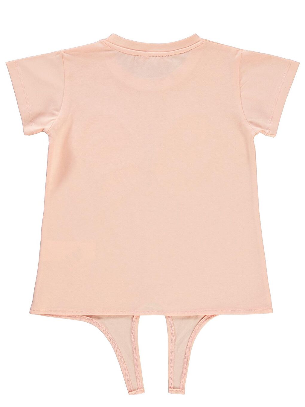 Pembe Girls Kız Çocuk Tişört 6-9 Yaş Somon-1