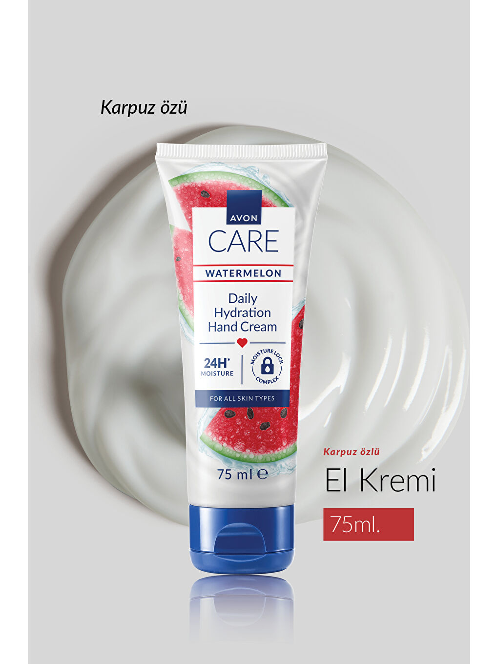 AVON Care Watermelon Karpuz Kokulu El Kremi 75 Ml. Üçlü Set - 2