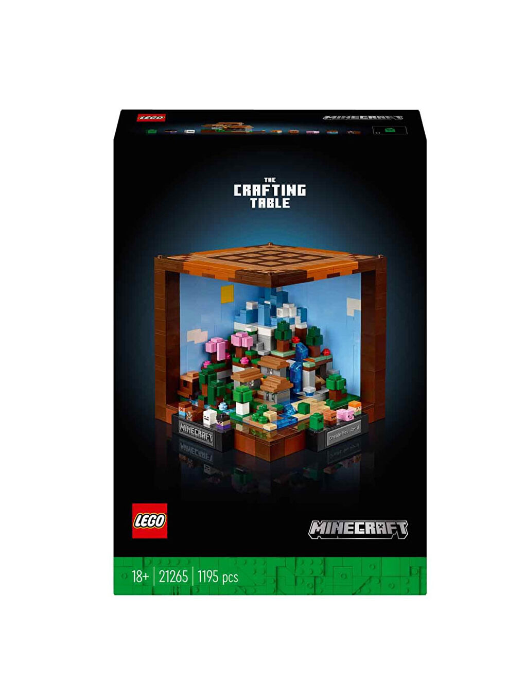 Lego Renksiz Minecraft Eşya Yapma Masası 21265 - 2