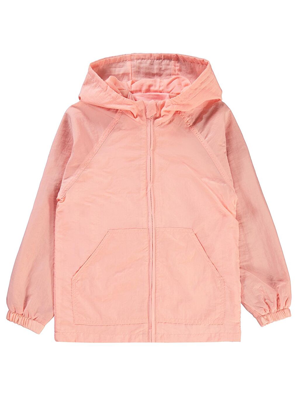 Pembe Girls Kız Çocuk Yağmurluk 10-13 Yaş Pudra