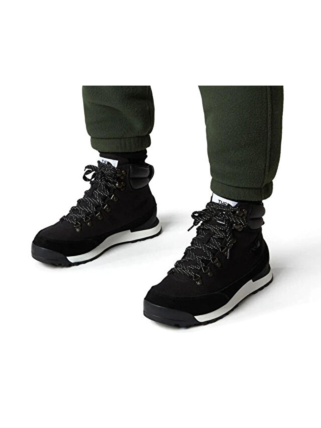 W Back To Berkeley Iv Textile Wp Kadın Trekking Bot Ve Ayakkabısı Nf0a8179ky41 Siyah-4