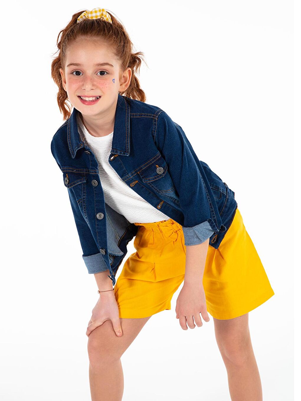 Girls Kız Çocuk Tişört 6-9 Yaş Ekru-1