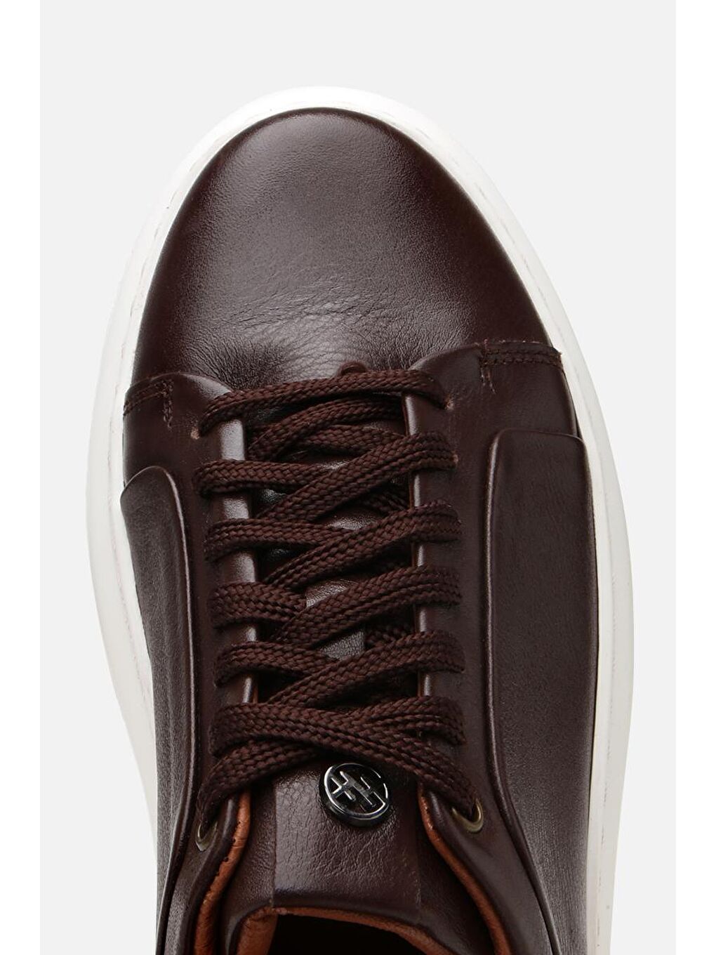 Erkek Deri Kahverengi Hafif Tabanlı Spor Ayakkabı-3