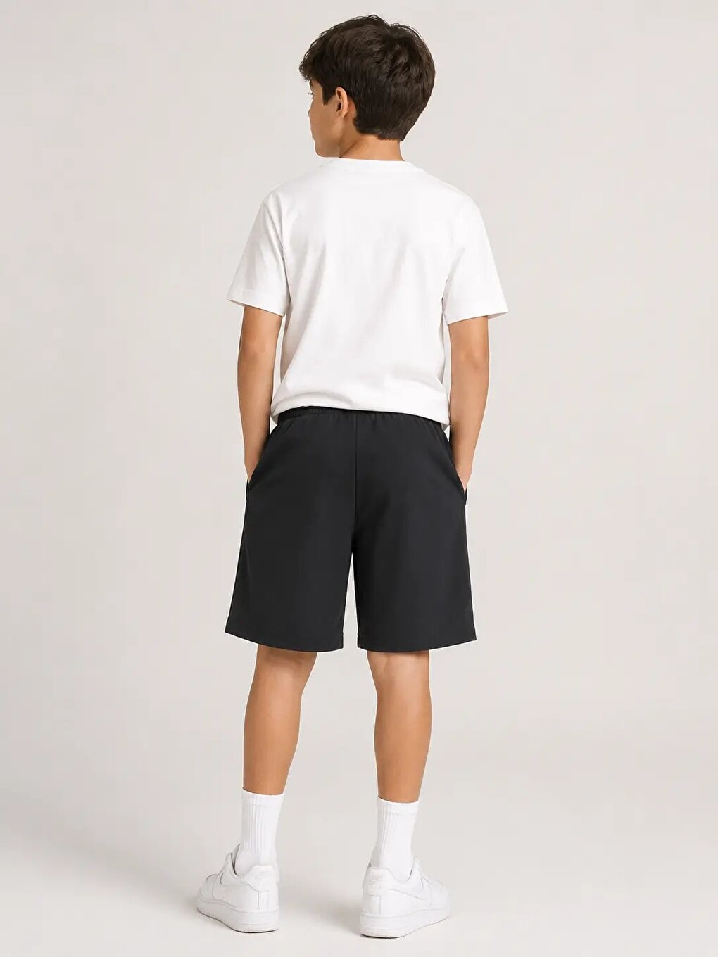 Lacivert Basic Erkek Çocuk Şort 30601-4