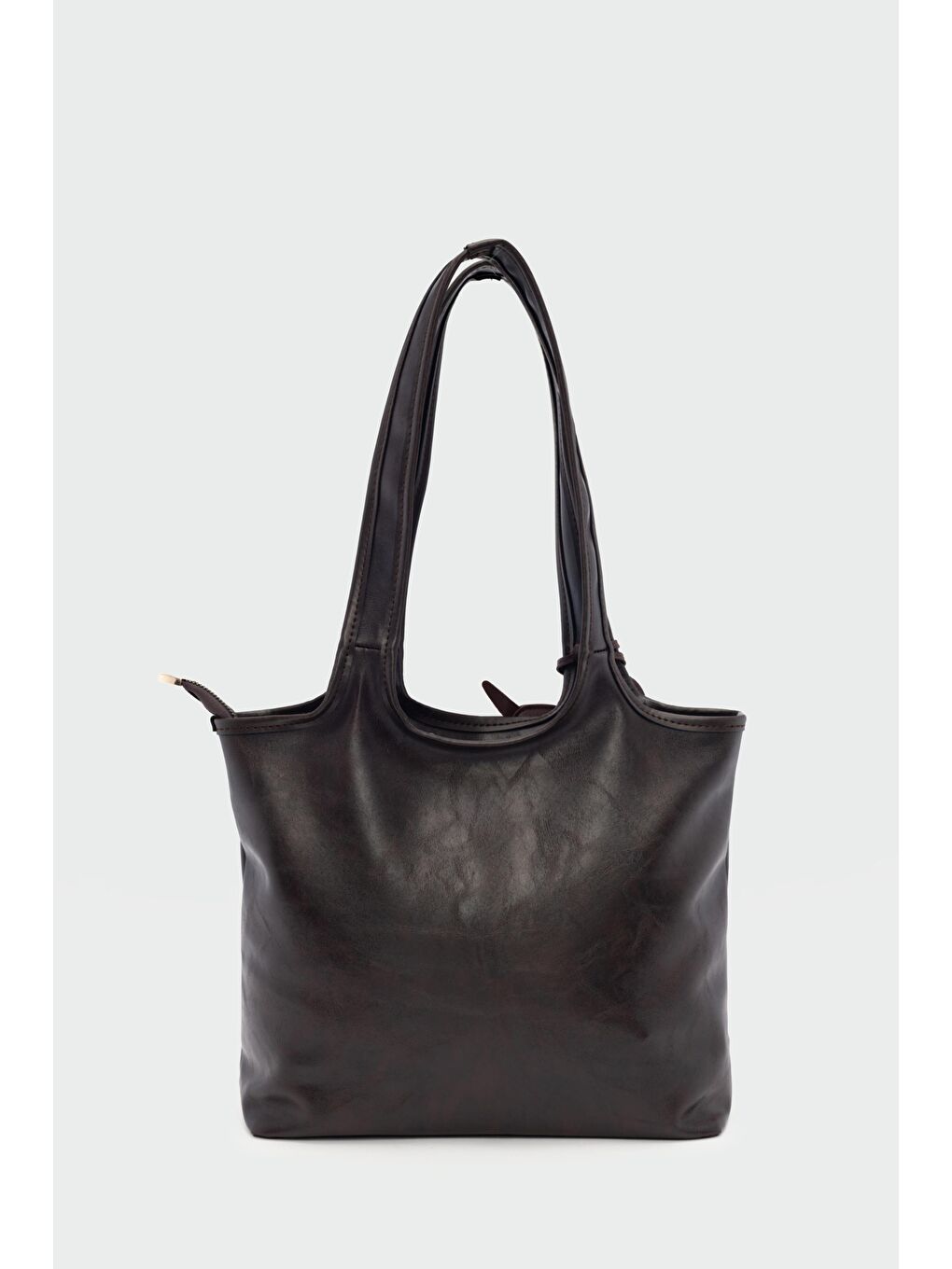 Kahverengi Cause Charmlı Omuz Çanta Kahve-1