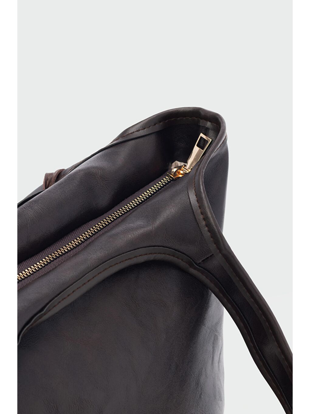 Kahverengi Cause Charmlı Omuz Çanta Kahve-3