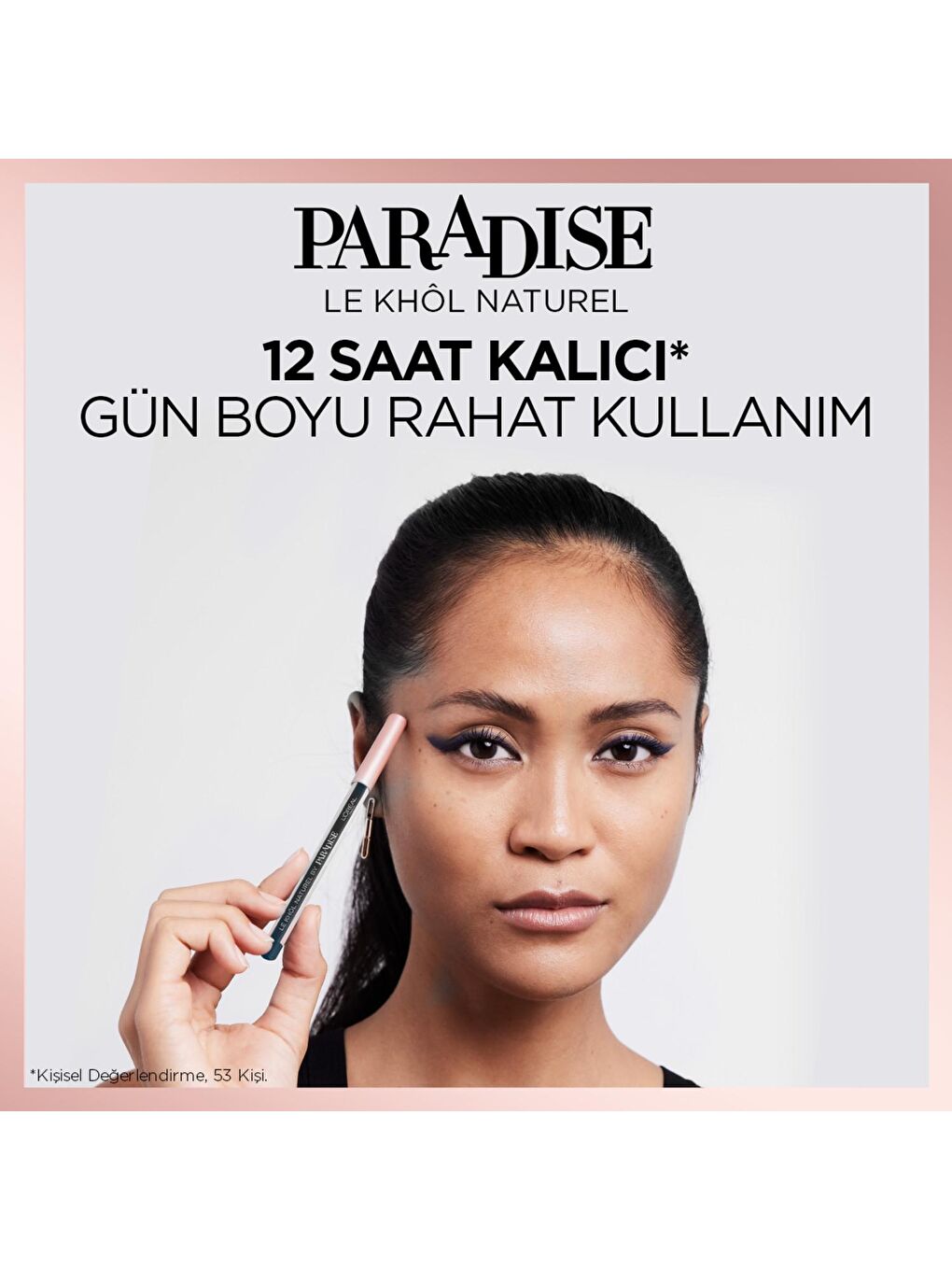 L'Oreal Paris Beyaz Paradise Le Khol Göz Kalemi 120 Immaculate Snow - 3