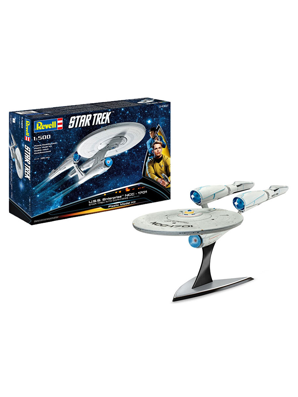Model Kit Star Trek Uss Enterprise Ncc-1701 Star Trek: Into Darkness 04882
