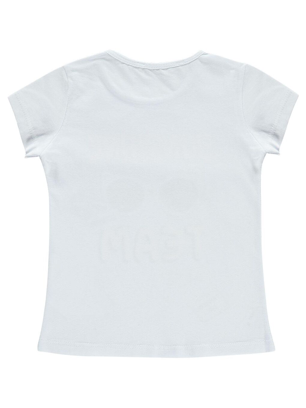 Girls Kız Çocuk Tişört 2-5 Yaş Beyaz-1