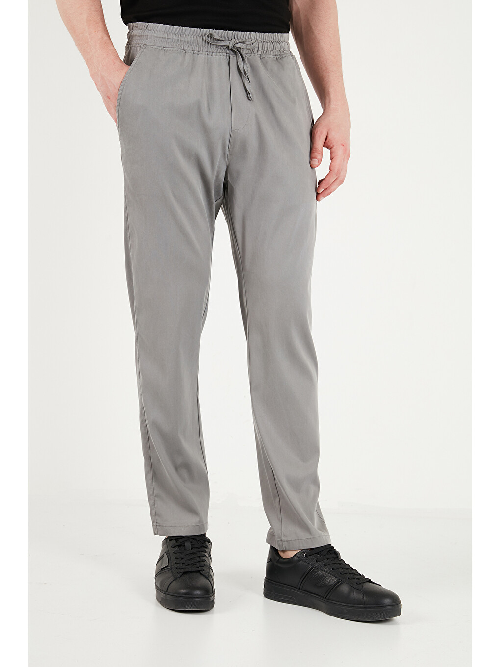 Yeşil Slim Fit Normal Bel Boru Paça Denim Pantolon 5545C82MILANO-4