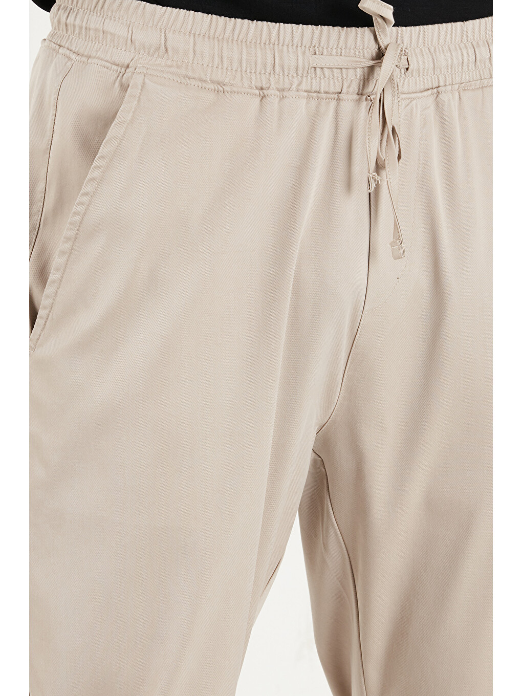 Bej Slim Fit Normal Bel Boru Paça Denim Pantolon 5545C82MILANO-6