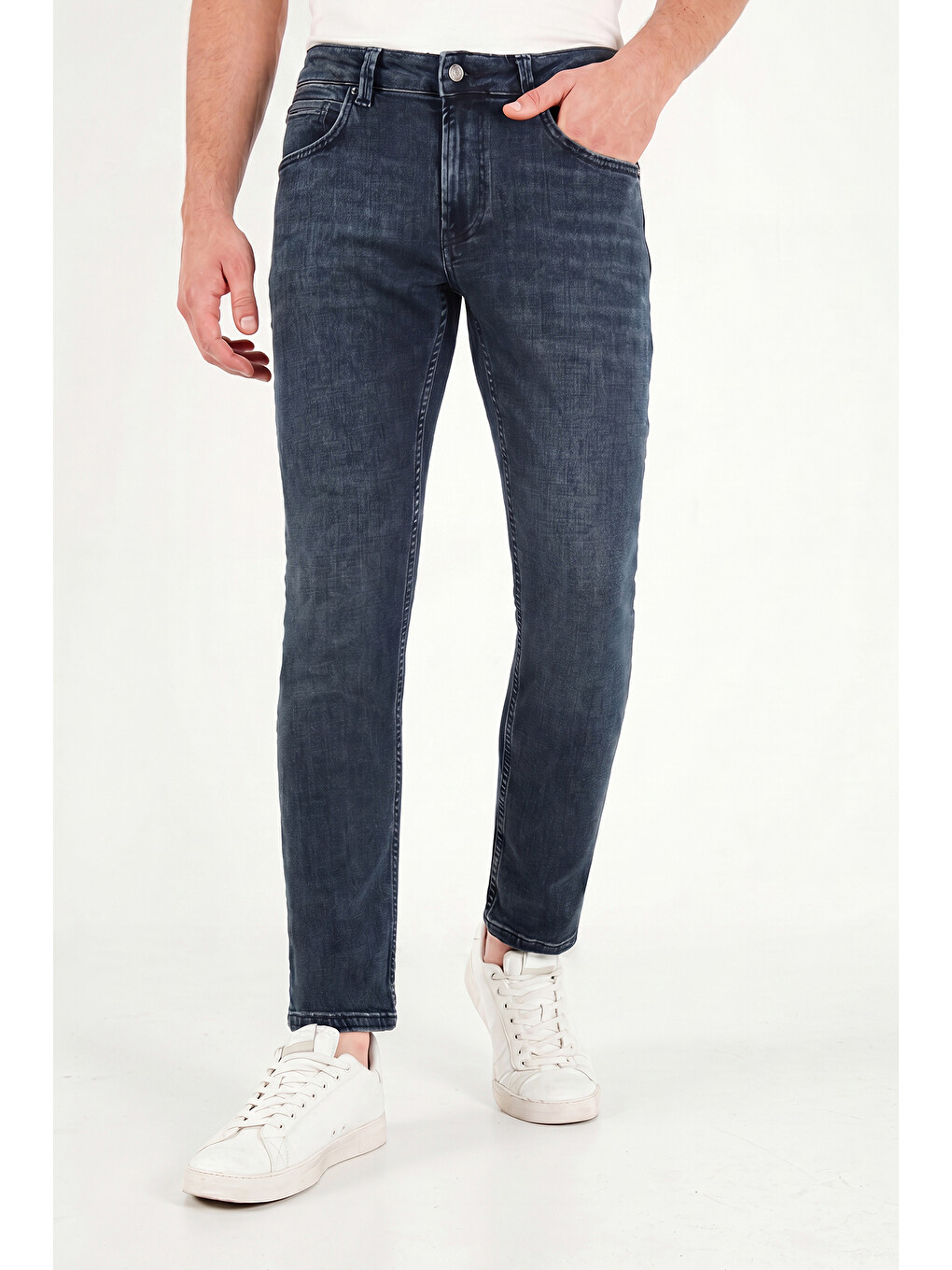 Mavi Pamuklu Normal Kalıp Normal Bel Jeans 2213C58PARMA-4