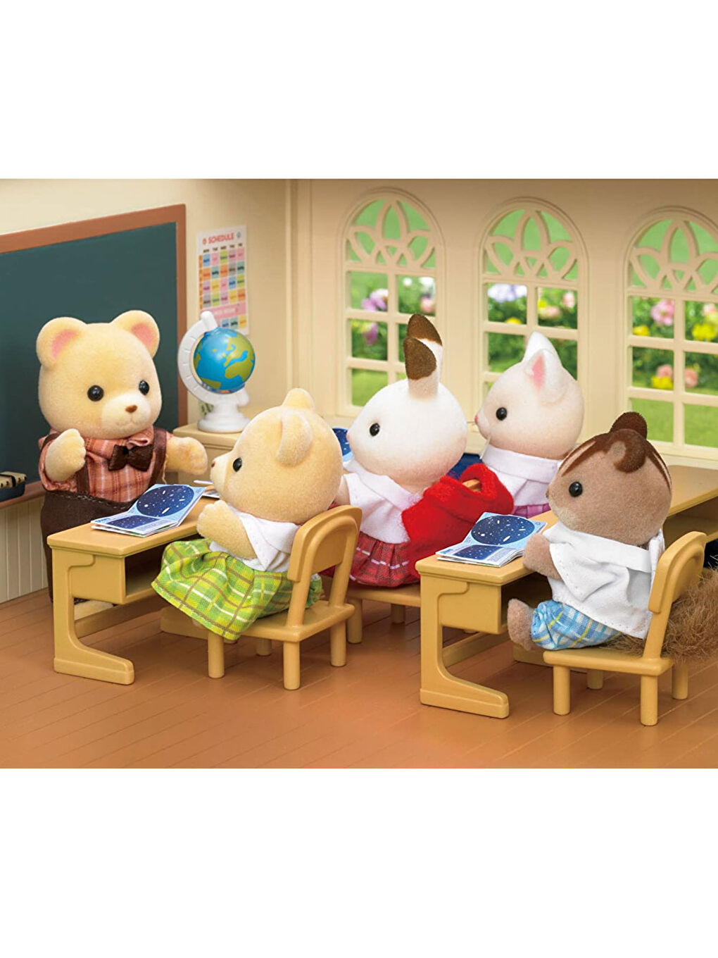 Sylvanian Families Renksiz Kasaba Okulu 5105 - 1