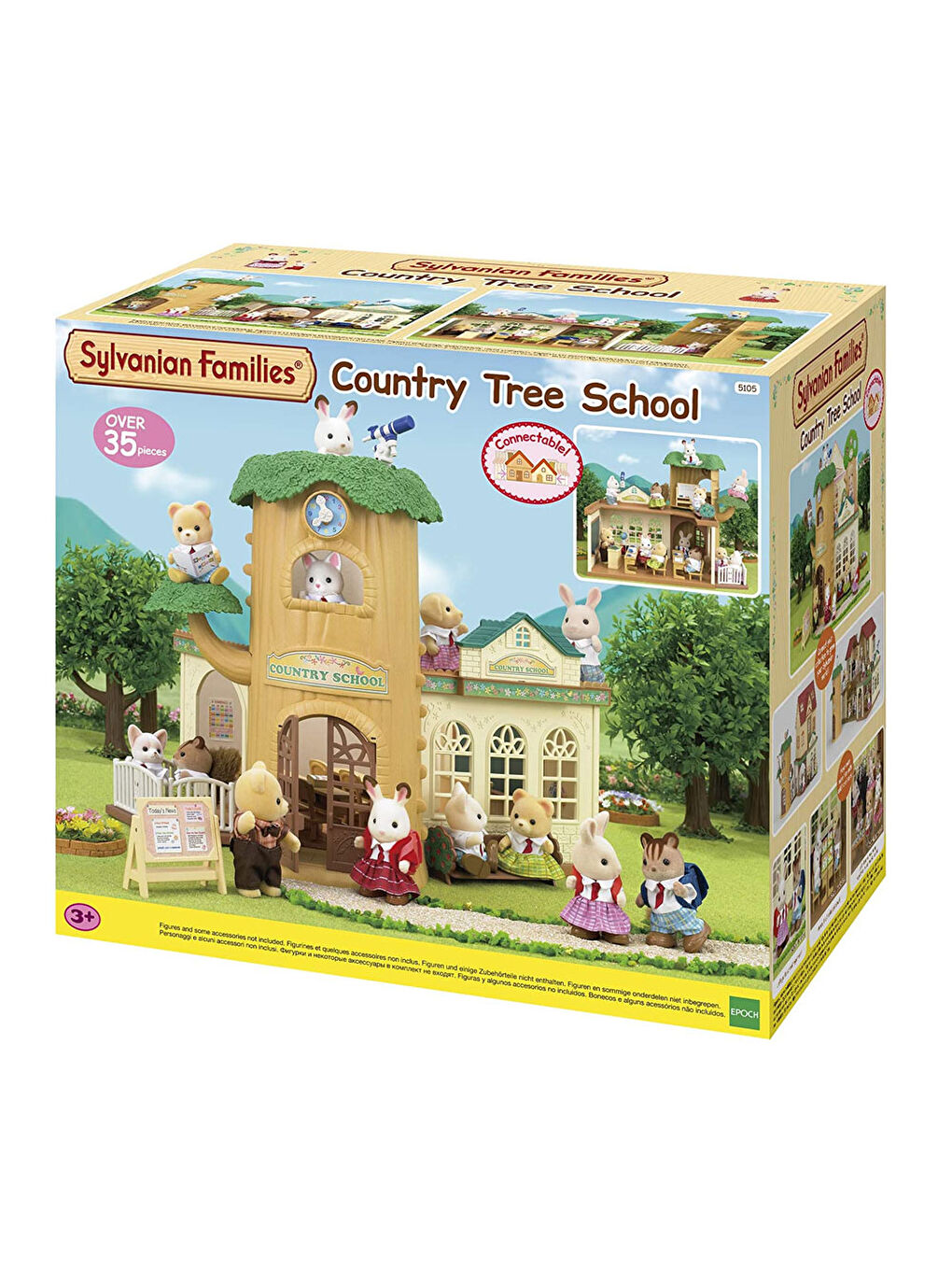 Sylvanian Families Renksiz Kasaba Okulu 5105 - 4