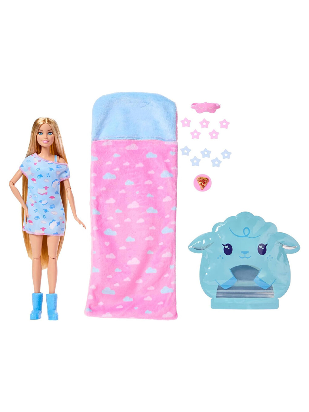 Barbie Sleepover Reveal Sürpriz Pijama Partisi Jmr88-1