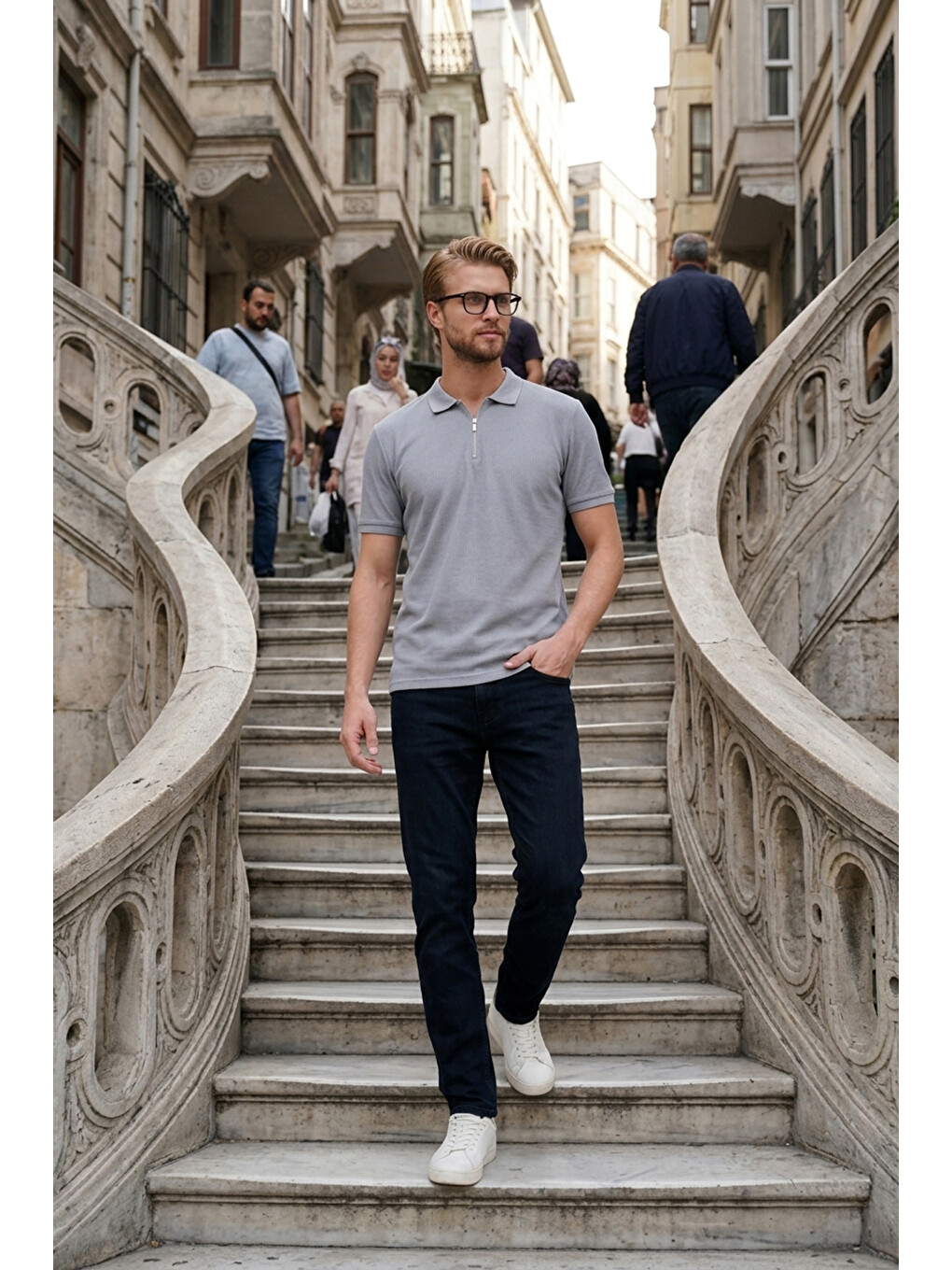 Lacivert Pamuklu Comfort Fit Normal Bel Jeans 4412C54TEXAS