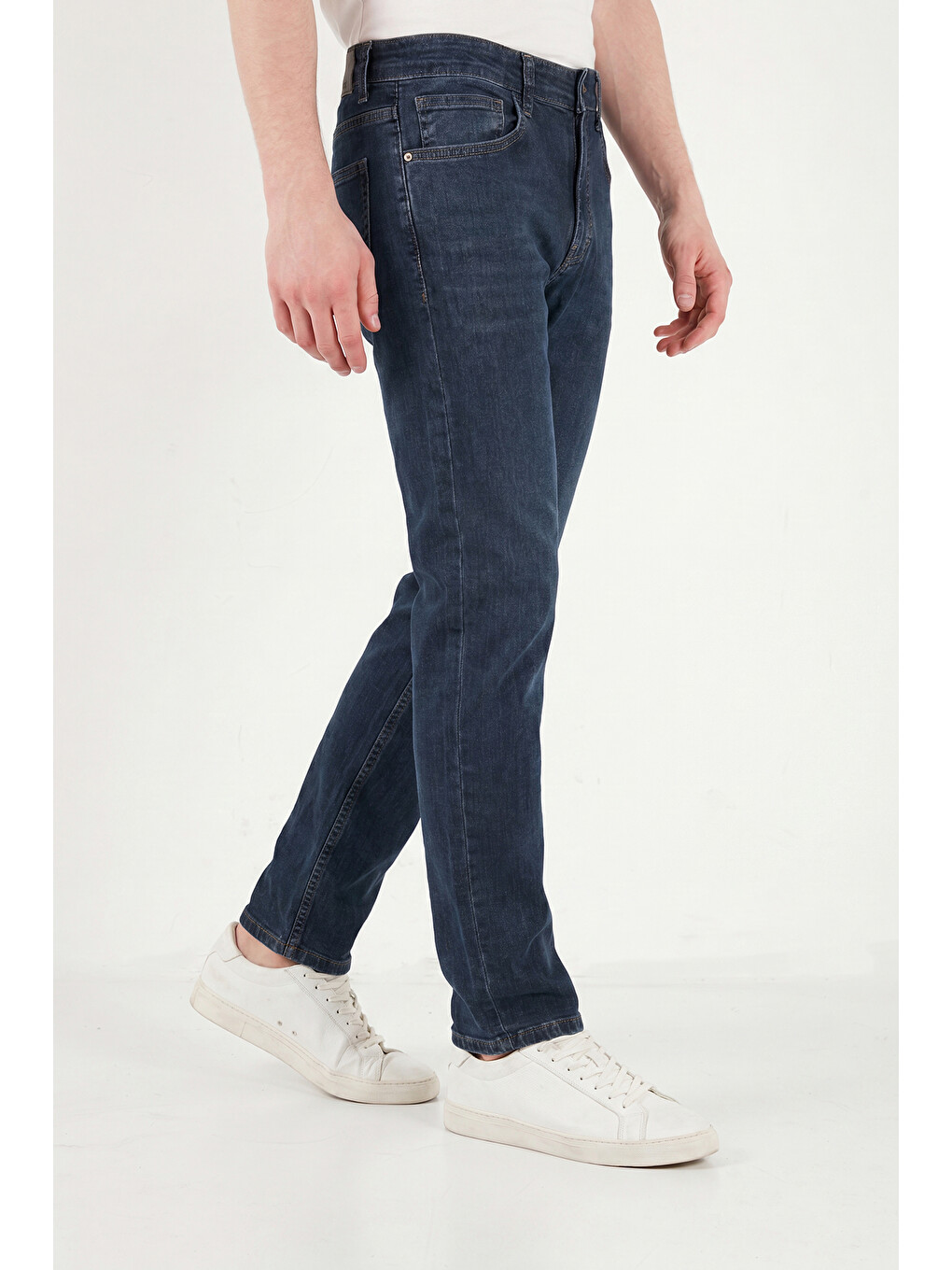 Lacivert Pamuklu Comfort Fit Normal Bel Jeans 4400C51TEXAS-4