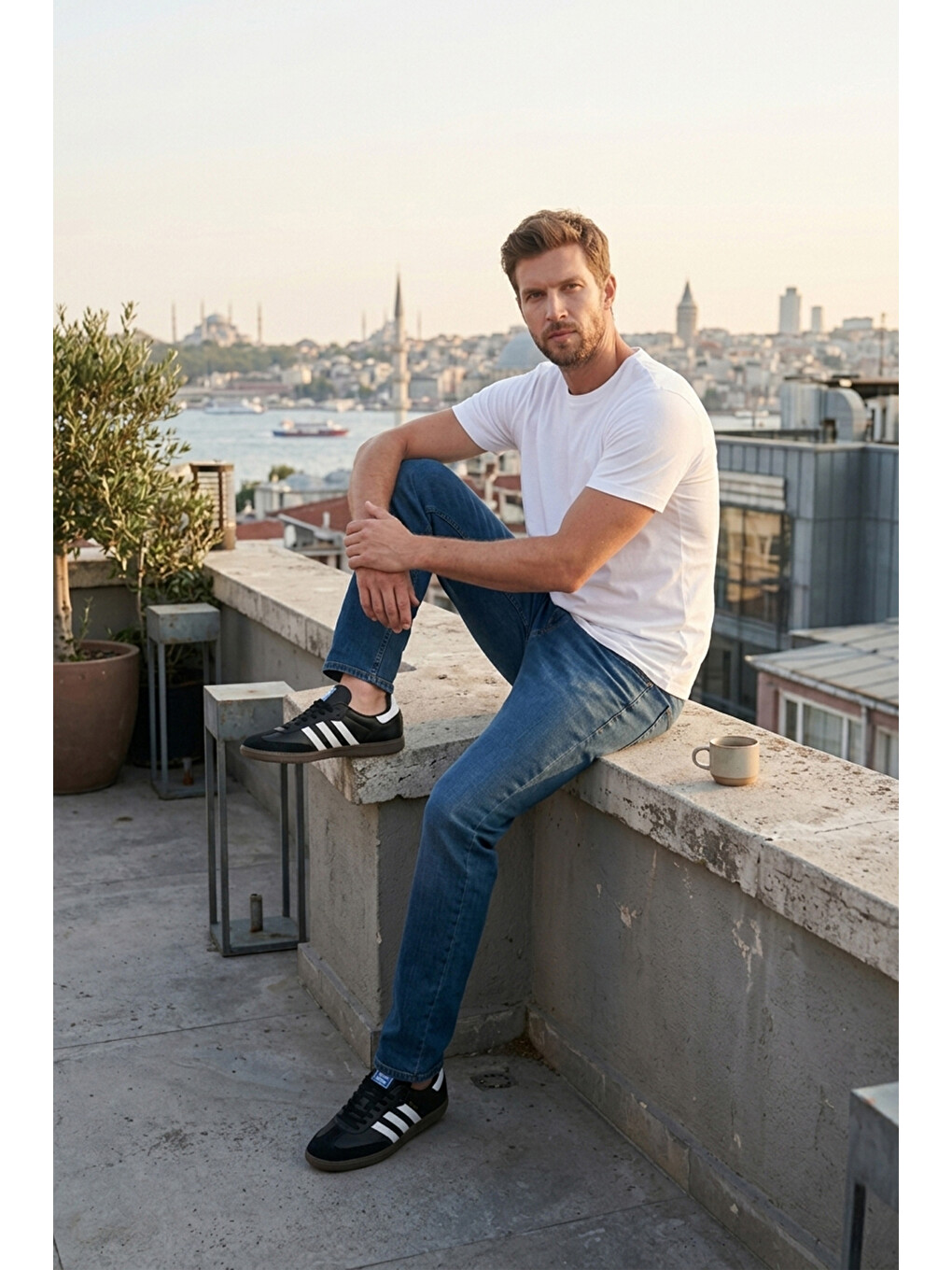 Yeşil Pamuklu Comfort Fit Normal Bel Jeans 4400C52TEXAS-1