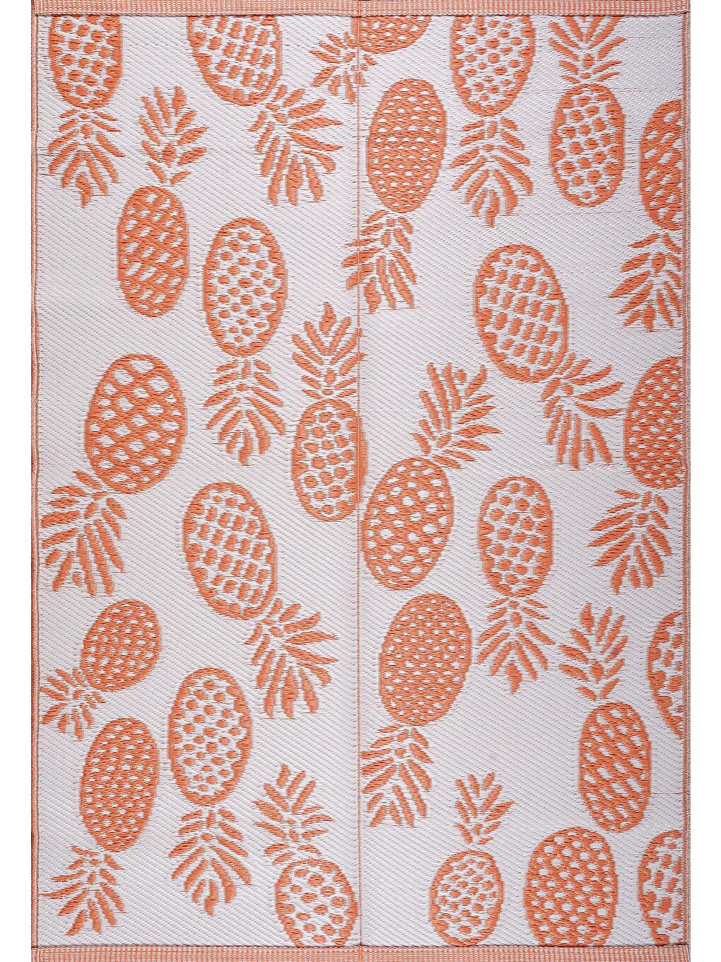 Turuncu Savana 8813 Hasır Mat Savan Halı-150x210-2