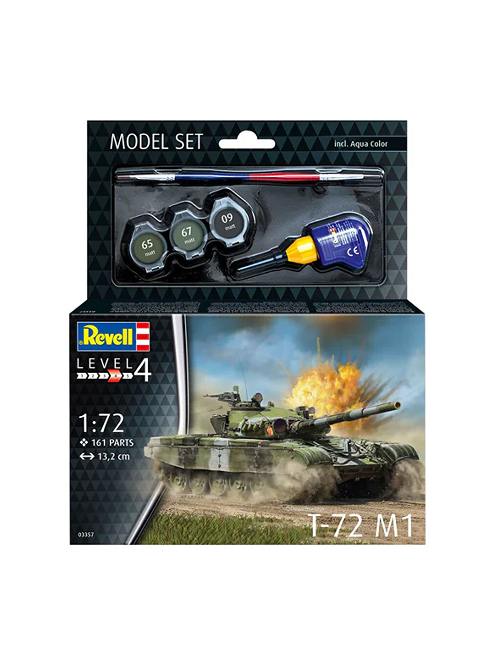 Model Set Askeri T-72 M1 63357-3