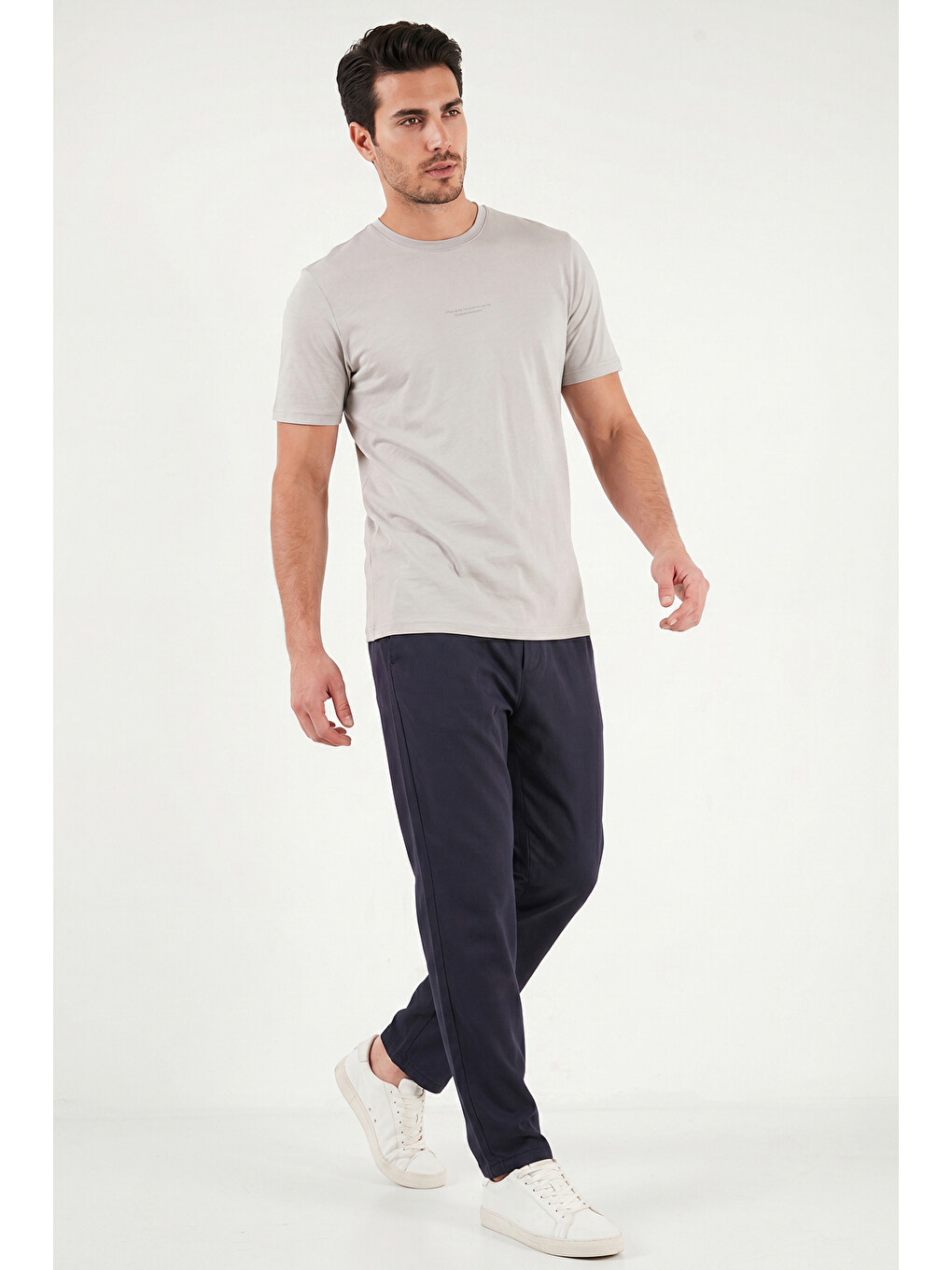 Lacivert Slim Fit Normal Bel Boru Paça Denim Pantolon 5545C82MILANO-3