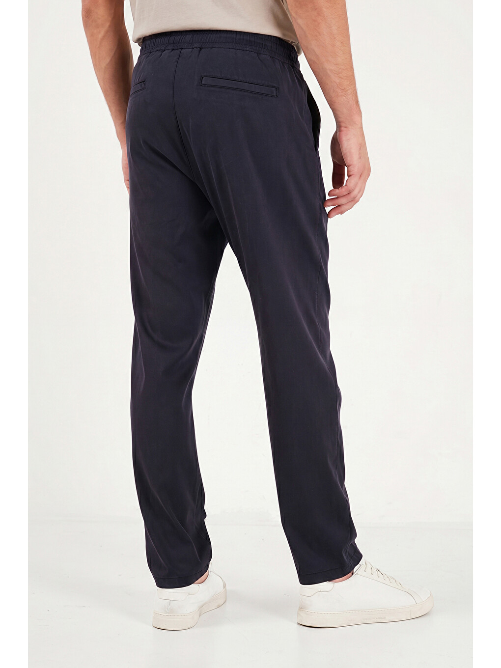 Lacivert Slim Fit Normal Bel Boru Paça Denim Pantolon 5545C82MILANO-6