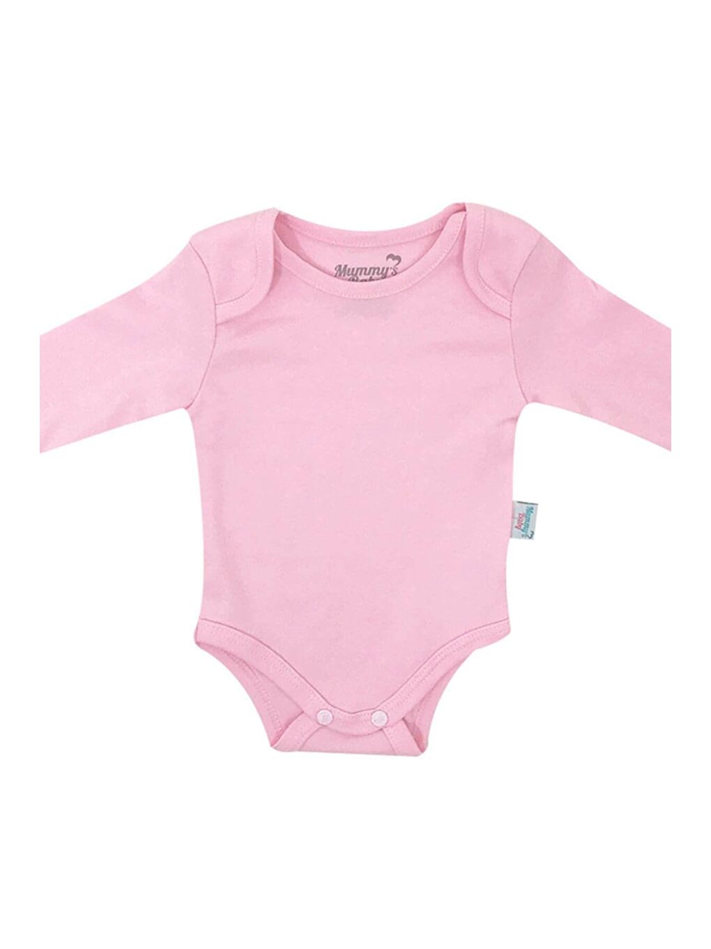 Mummy's Baby Pembe Uzun Kol Body Pembe - 1