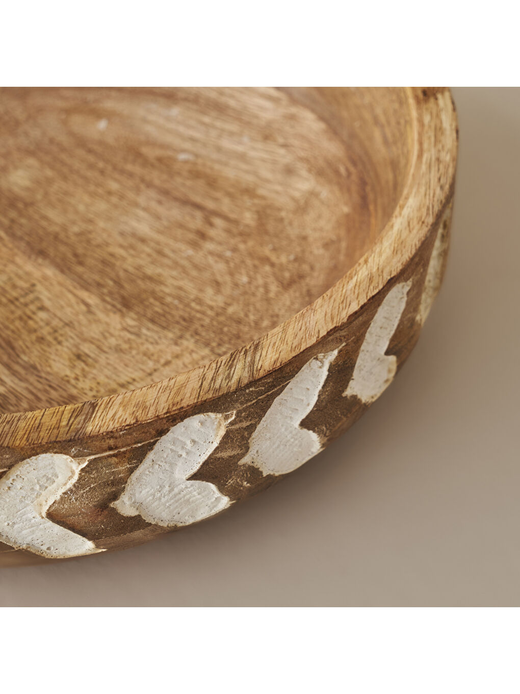 Bej Mona Dekoratif Kase Naturel (24x24 cm)-1