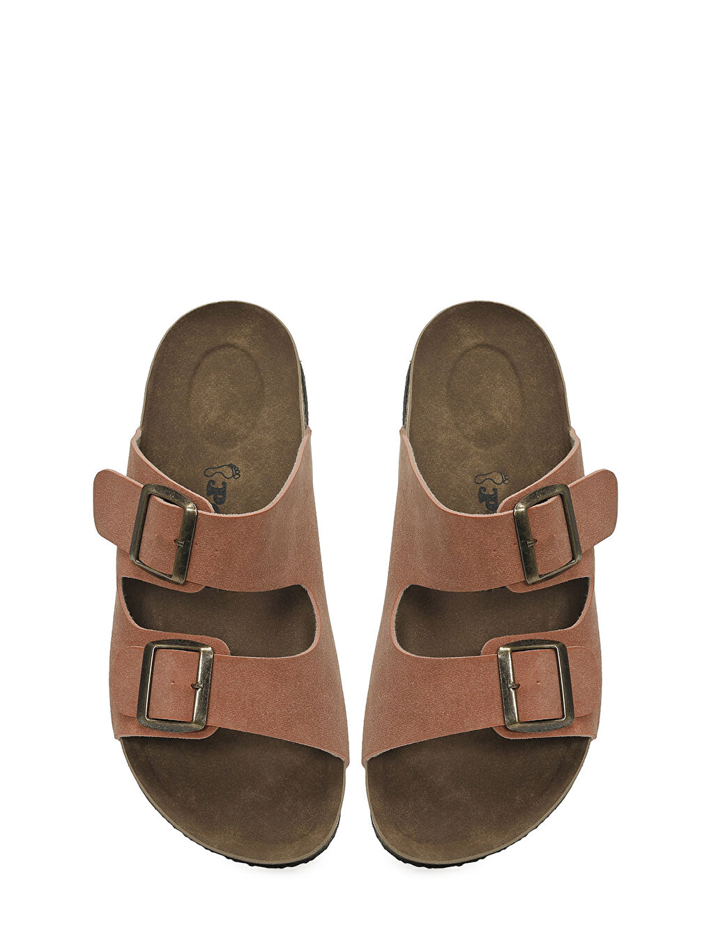 Kahverengi 319853.Z 6FX Kiremit Kadın Terlik-3