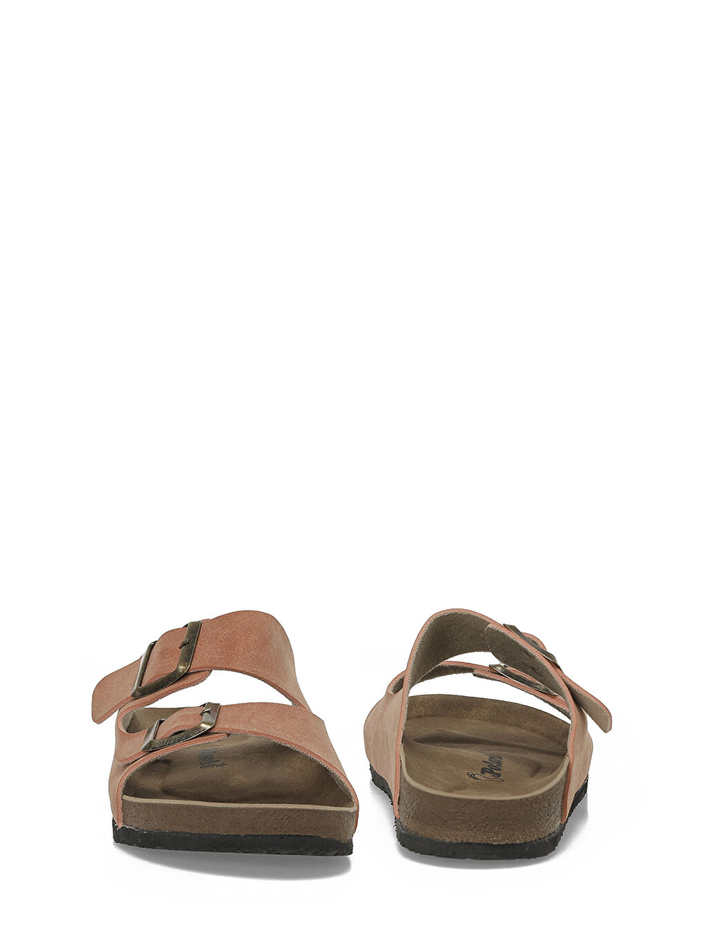 Kahverengi 319853.Z 6FX Kiremit Kadın Terlik-4