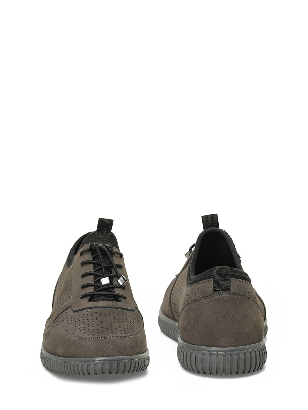 Gri LUCA-N Füme Erkek Günlük Ayakkabı-4