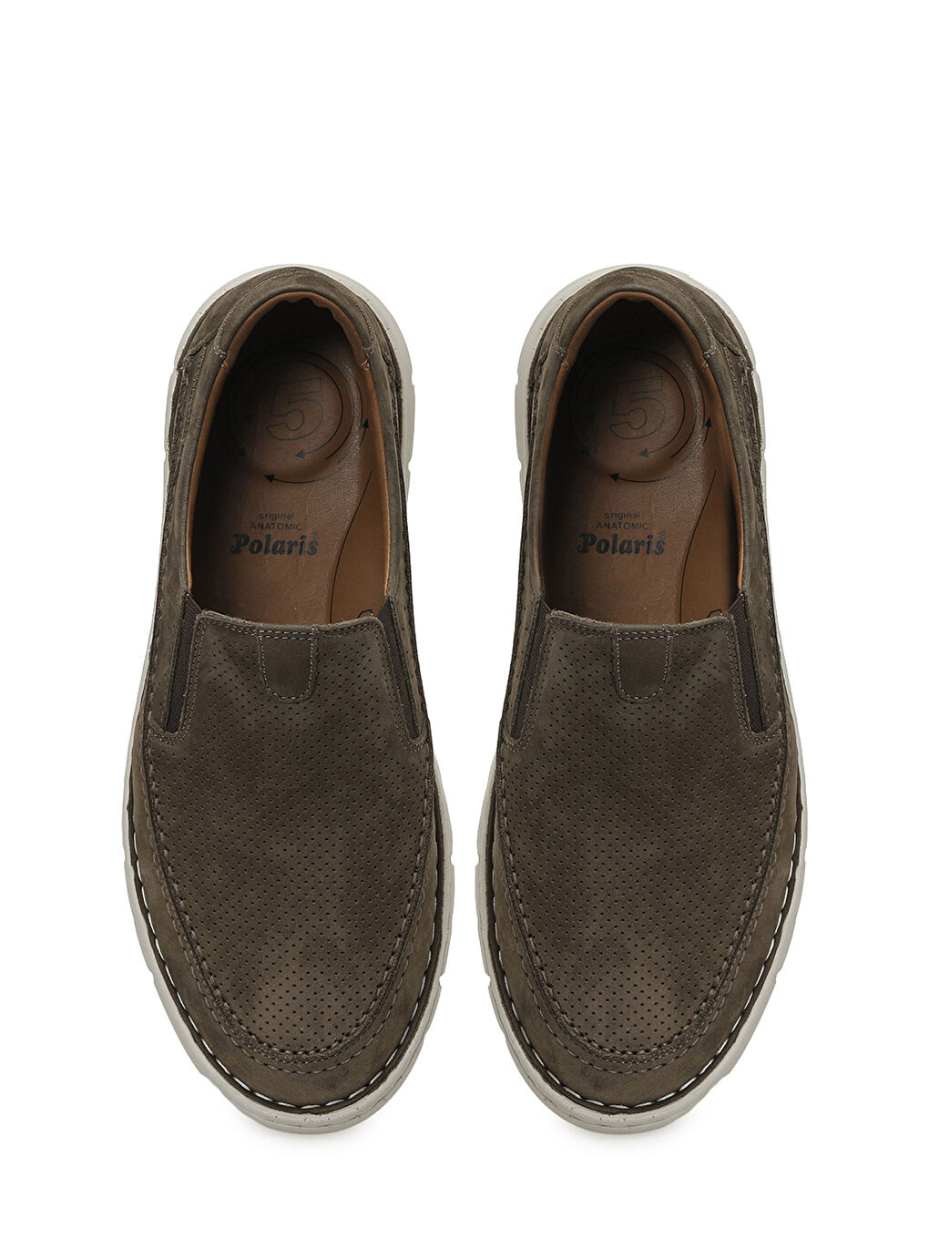 Bej 109126N.M 6FX Vizon Erkek Rahat Ayakkabı-4