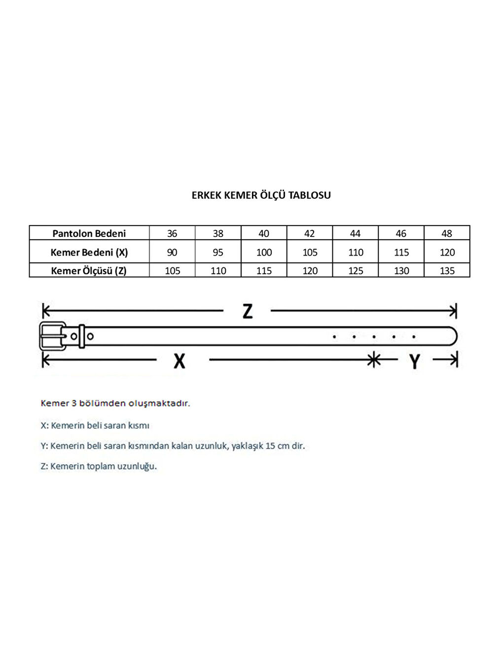 LORAS 1FX Siyah Erkek Kemer-2
