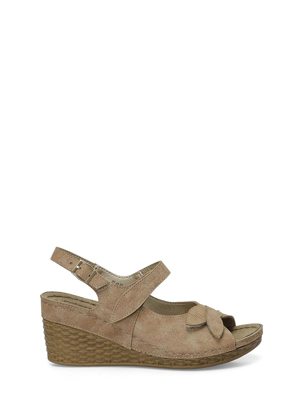 Kahverengi Taba Kadın Comfort Sandalet-2
