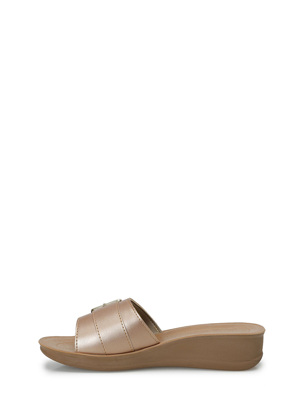 Sarı 409012.Z Rose Gold Kadın Ev Terliği-2