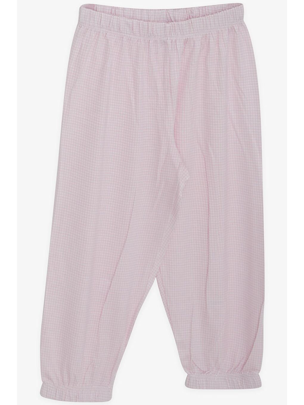 Kız Bebek Pijama Takımı Kazayağı Desenli Pembe (9 Ay)-4