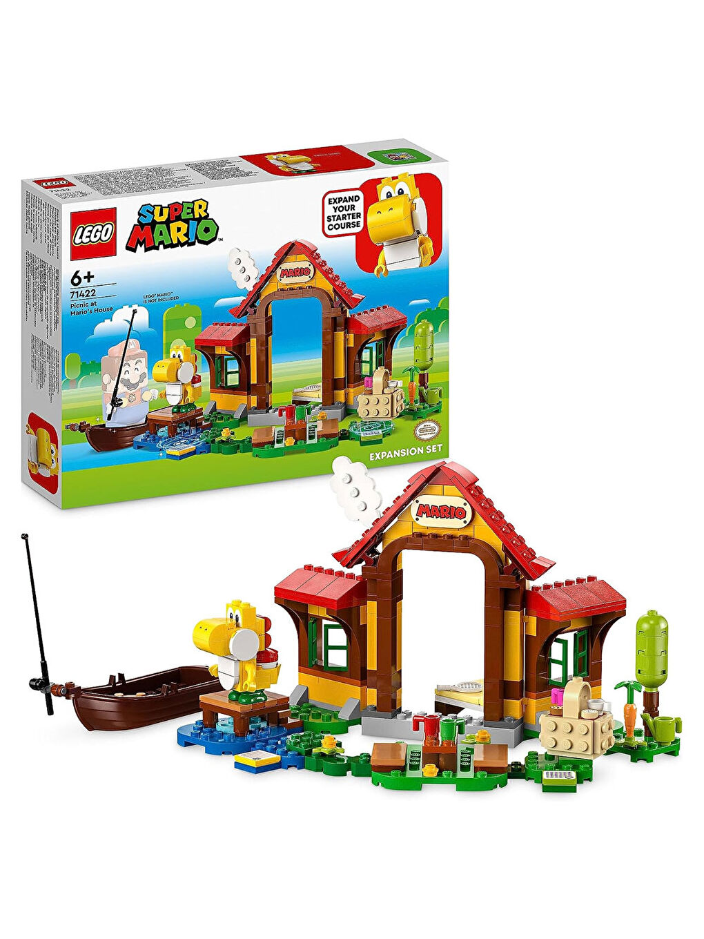 Lego Super Mario Marionun Evinde Piknik Ek Macera Seti 71422