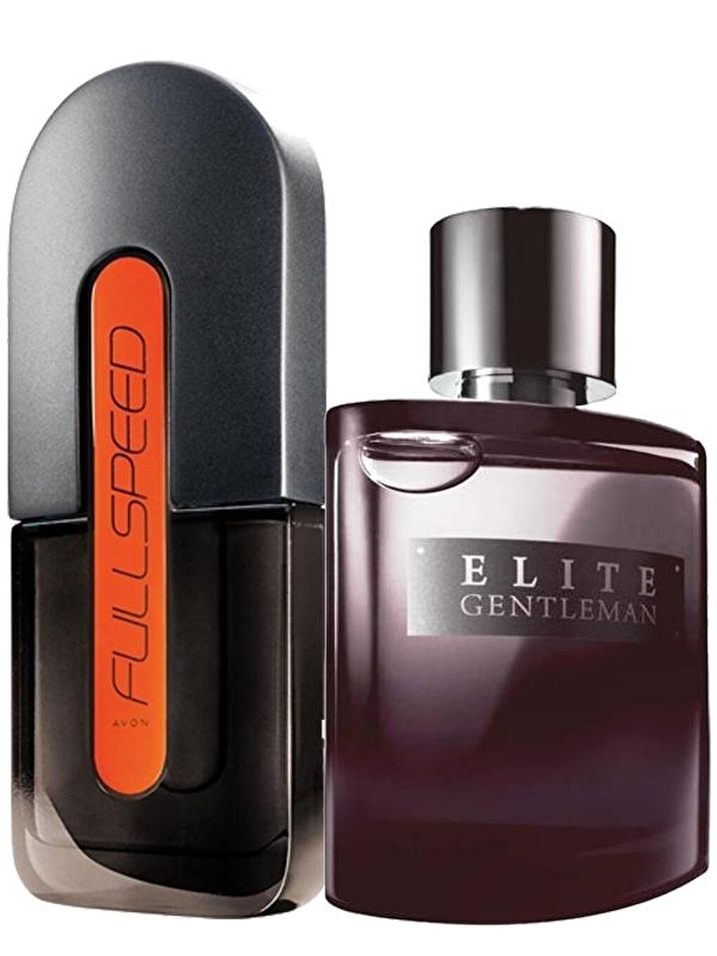 AVON Renksiz Full Speed Erkek Parfüm 75 Ml. ve Elite Gentleman Erkek Parfüm İkili Paket