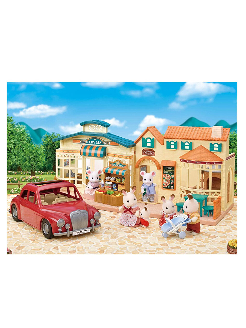 Sylvanian Families Renksiz Aile Arabası 5448 - 4