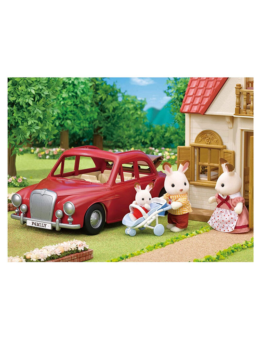 Sylvanian Families Renksiz Aile Arabası 5448 - 2