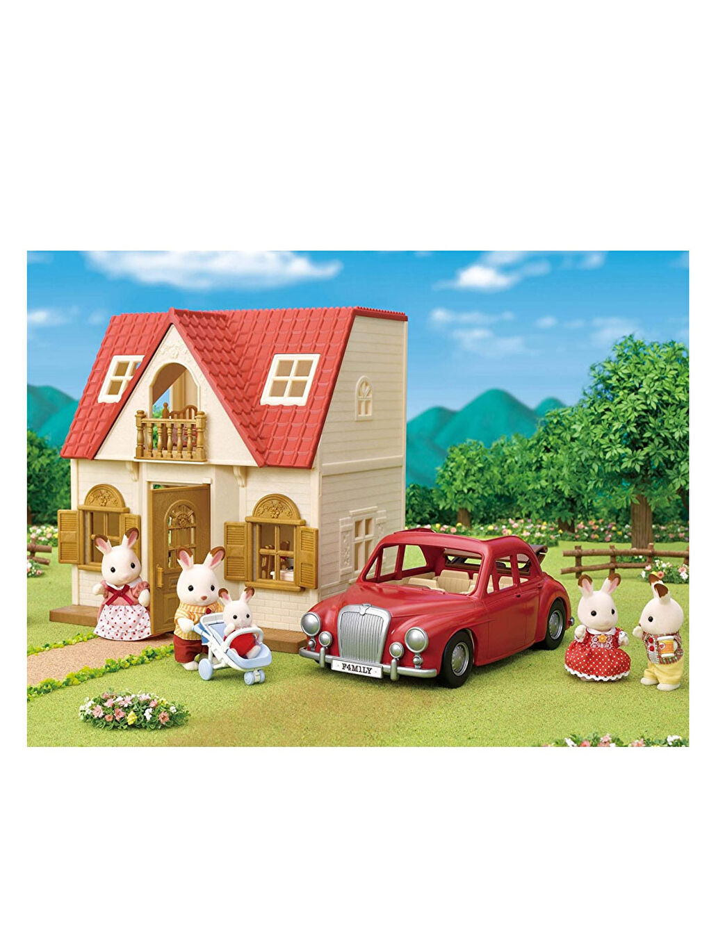 Sylvanian Families Renksiz Aile Arabası 5448 - 6