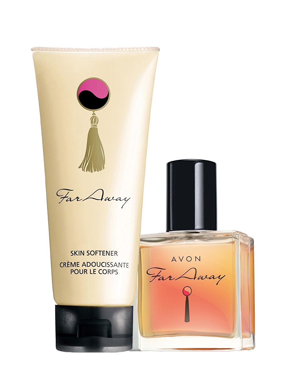 AVON Renksiz Far Away Kadın Parfüm 30 Ml. ve Vücut Losyonu Paketi