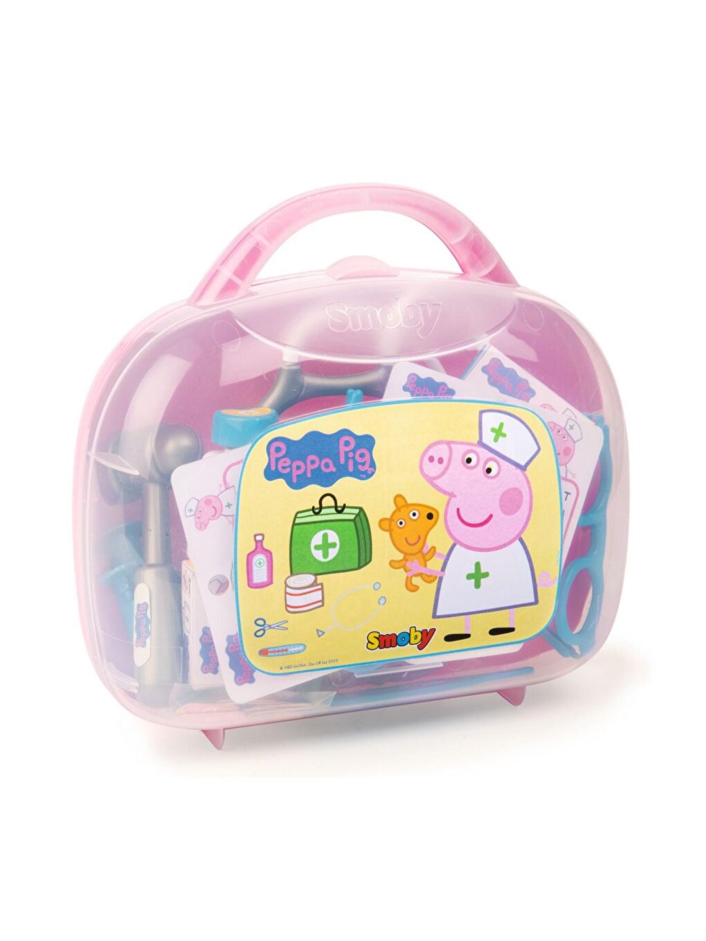 Smoby Pembe Peppa Pig Doktor Çantası Pembe - 1