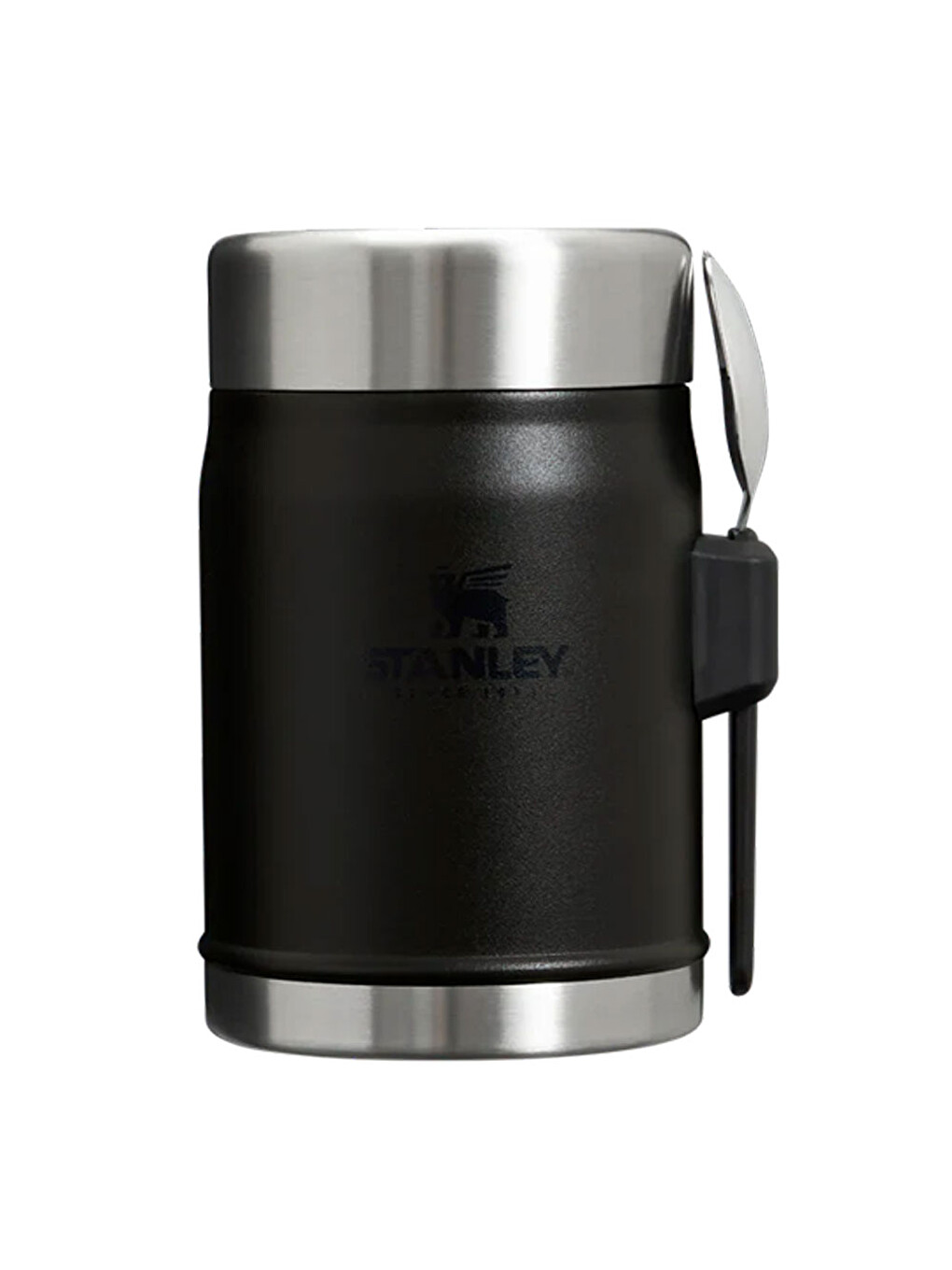 Siyah Classic Legendary Kaşıklı Yemek Termosu | 0.4l Black 2.0