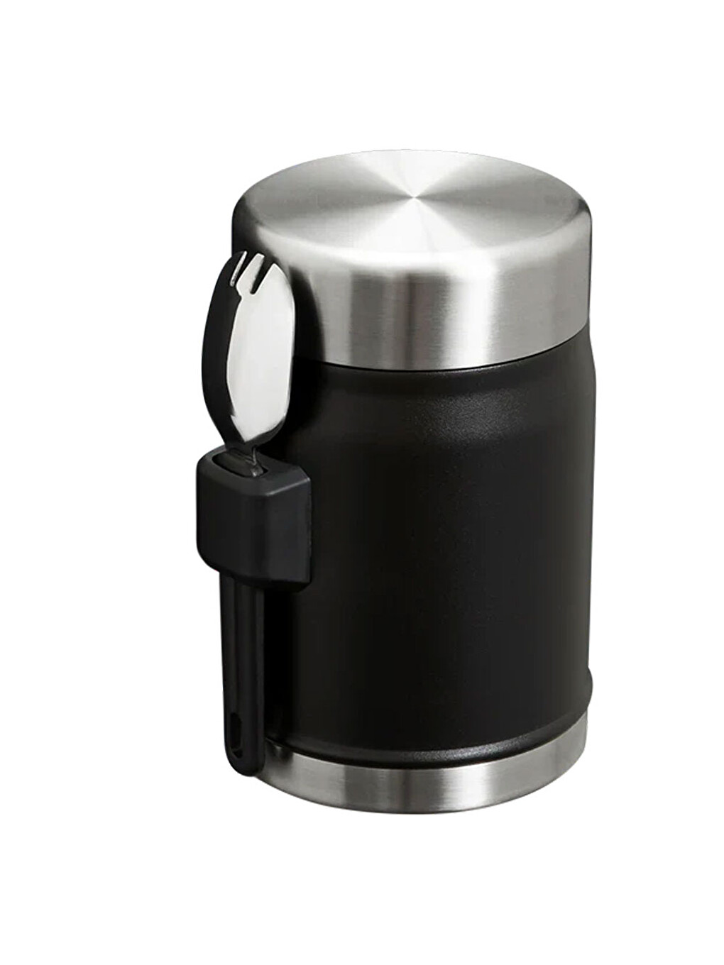 Siyah Classic Legendary Kaşıklı Yemek Termosu | 0.4l Black 2.0-1