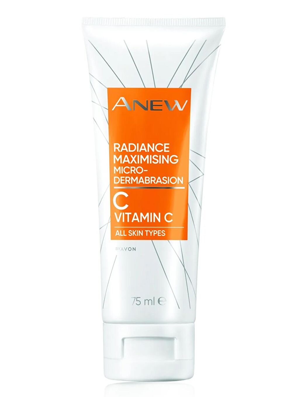 AVON Renksiz Anew Yüz İçin Aydınlık Görünüm Veren C Vitamini İçeren Arındırıcı Scrub 75 Ml.