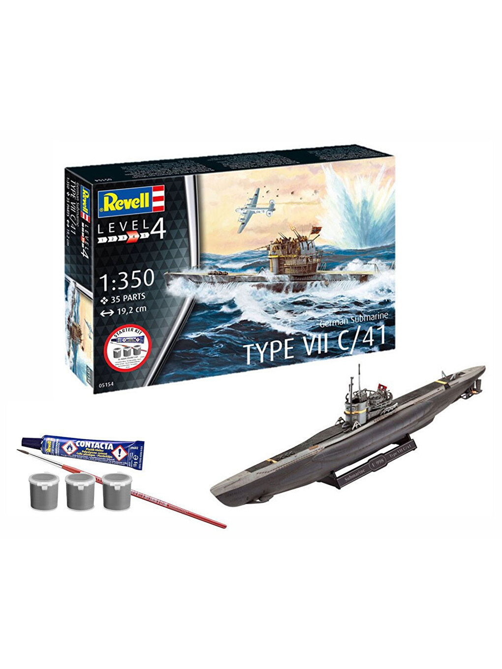 Starter Kit Gemi German Submarine Type Vıı C/41 75154