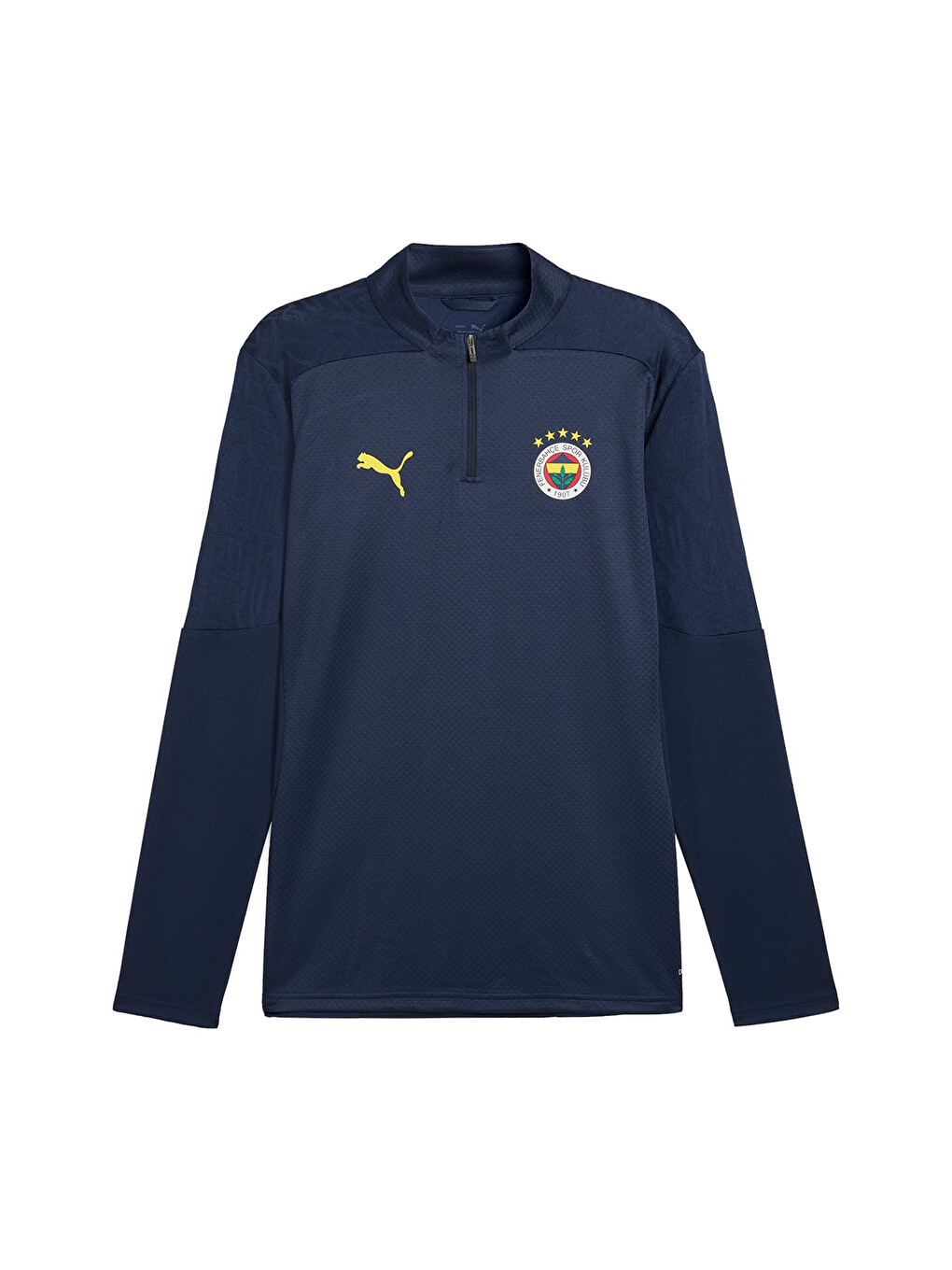Fenerbahçe Training 1/4 Zip Top Erkek Lacivert Tişört
